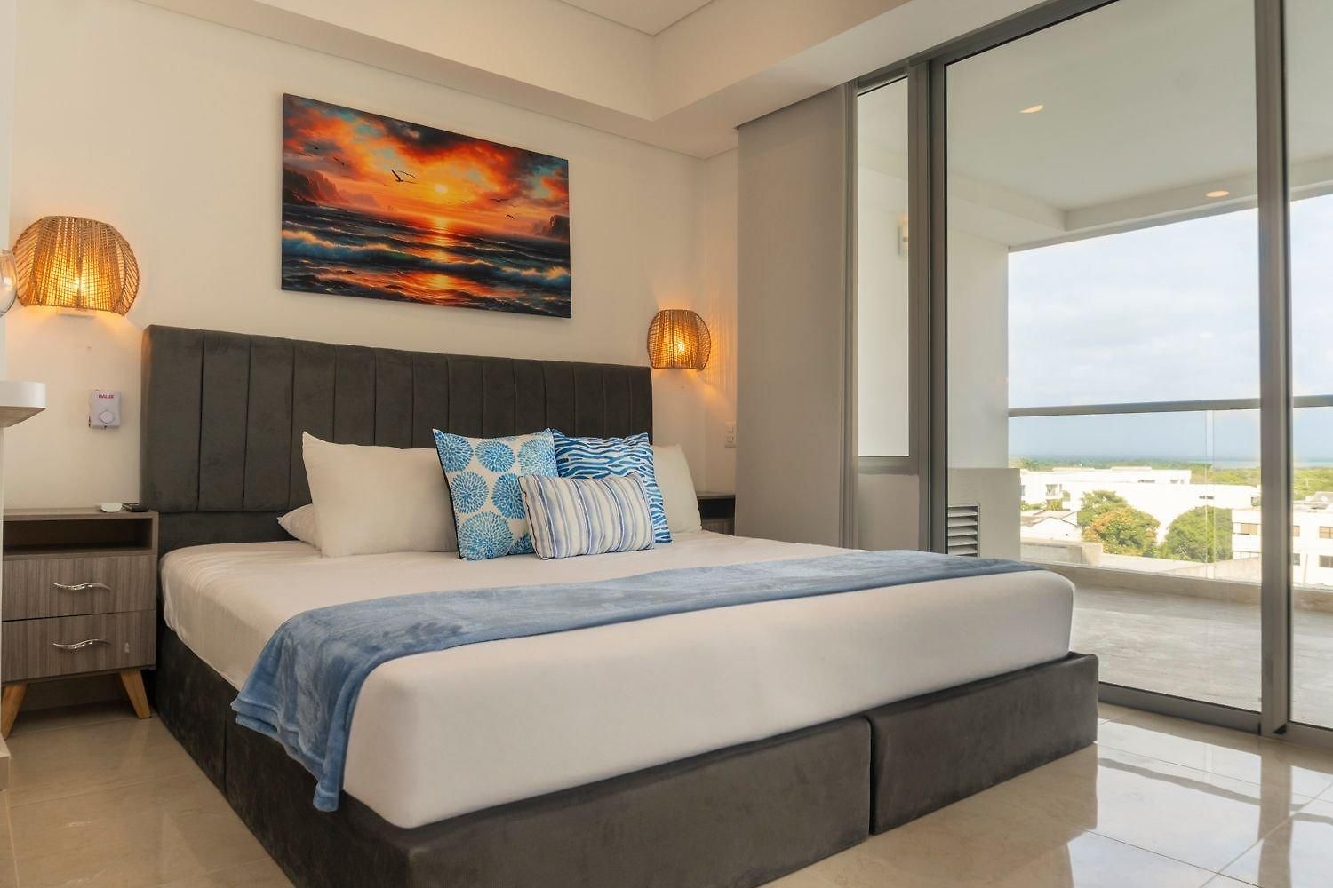 Cama King Balcon Vista Hermosa Cb634 *