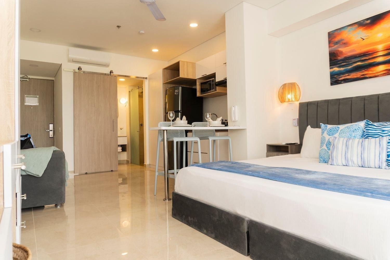 Apartment Cama King Balcon Vista Hermosa Cb634 *
