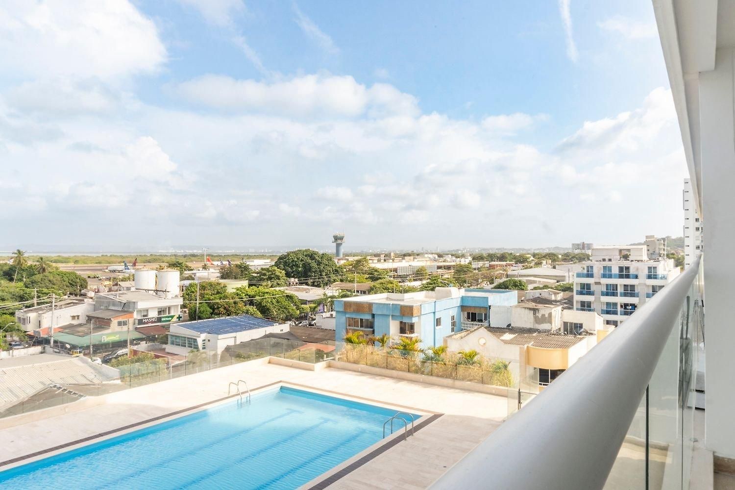 Cama King Balcon Vista Hermosa Cb634 Apartment Cartagena