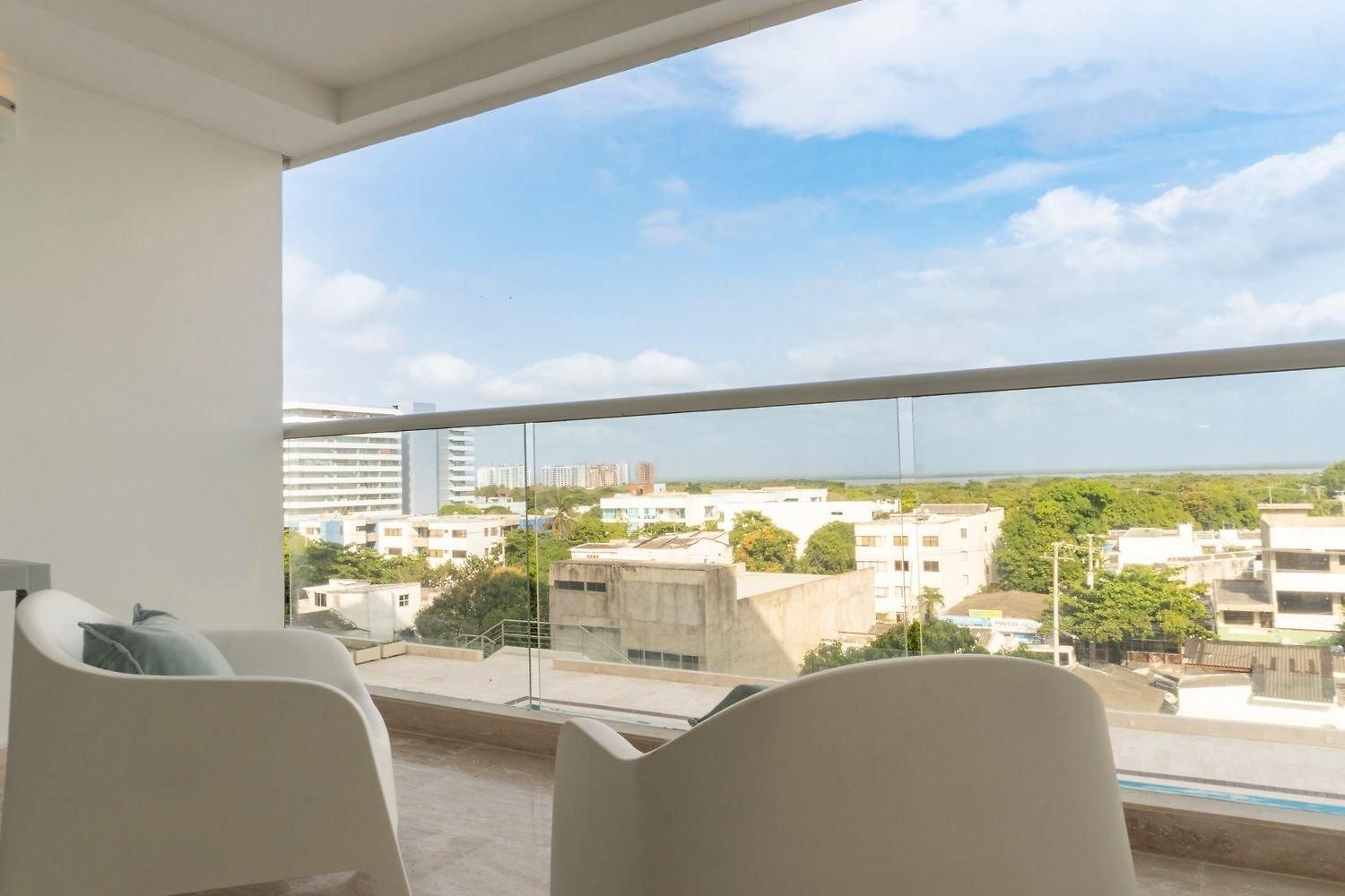 Apartment Cama King Balcon Vista Hermosa Cb634 *